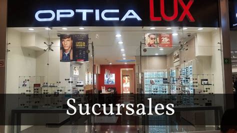 Opticas Lux en Ciud. México CDMX: Av. Insurgentes Sur 1351.